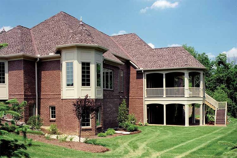 Architectural House Design - Exterior - Rear Elevation for Country House Plan #46-740 - 3 bed, 2 bath