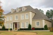 Colonial Style House Plan - 5 Beds 4 Baths 4716 Sq/Ft Plan #81-1624 