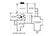 European Style House Plan - 4 Beds 5 Baths 3798 Sq/Ft Plan #413-800 