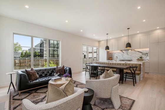 Interior - Family Room for Contemporary House Plan #928-387 - 3 bed, 3.5 bath