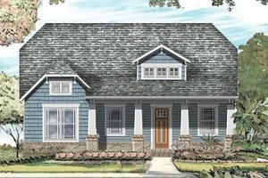 Traditional Exterior - Front Elevation Plan #424-199