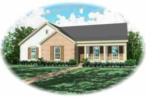 Traditional Exterior - Front Elevation Plan #81-167