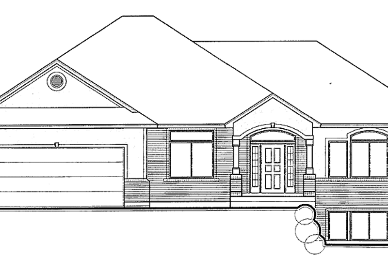 Dream House Plan - Traditional Exterior - Front Elevation Plan #308-290