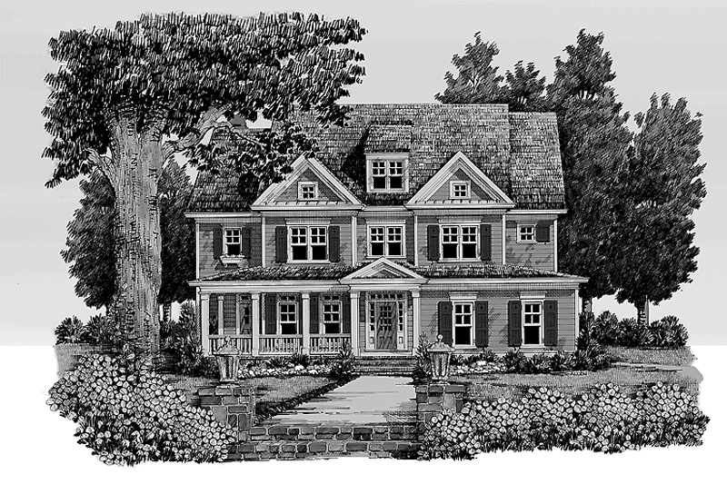 Home Plan - Exterior - Front Elevation 3 for Craftsman House Plan #927-325 - 5 bed, 4 bath