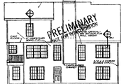 Country Style House Plan - 3 Beds 2.5 Baths 1462 Sq/Ft Plan #927-548 