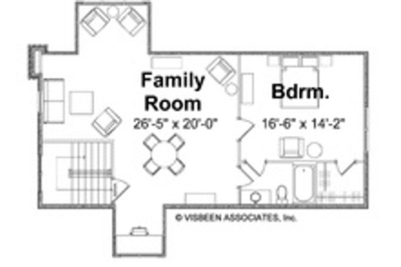 House Blueprint - Floor Plan - Other Floor for Farmhouse House Plan #928-417 - 3 bed, 3 bath