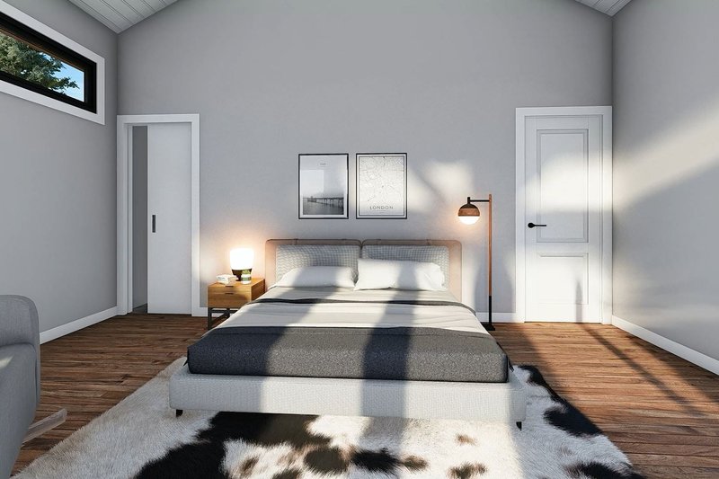 Architectural House Design - Interior - Bedroom for Contemporary House Plan #932-1358 - 4 bed, 3 bath