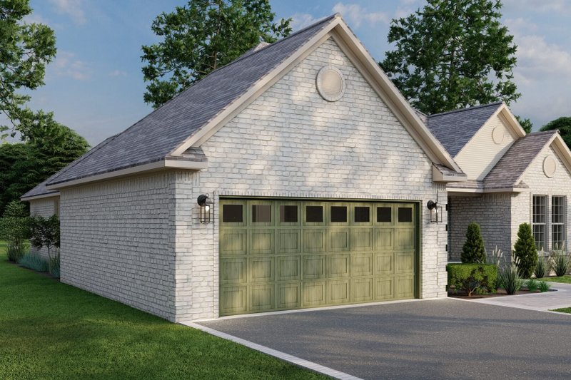Dream House Plan - Exterior - Front Elevation 4 for Traditional House Plan #17-1148 - 4 bed, 2 bath