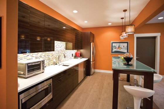 Interior - Kitchen 2 for Contemporary House Plan #928-273 - 3 bed, 2.5 bath