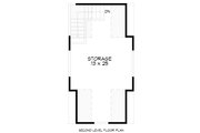 Modern Style House Plan - 0 Beds 0 Baths 731 Sq/Ft Plan #932-899 