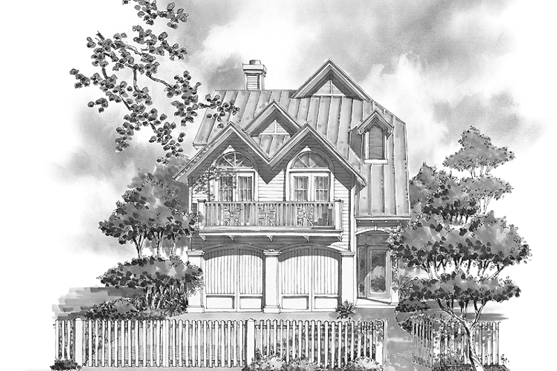 Home Plan - Exterior - Front Elevation 3 for Country House Plan #930-81 - 3 bed, 2.5 bath