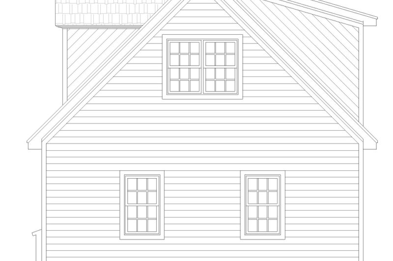 Dream House Plan - Exterior - Other Elevation 1 for Contemporary House Plan #932-931, 0 bath