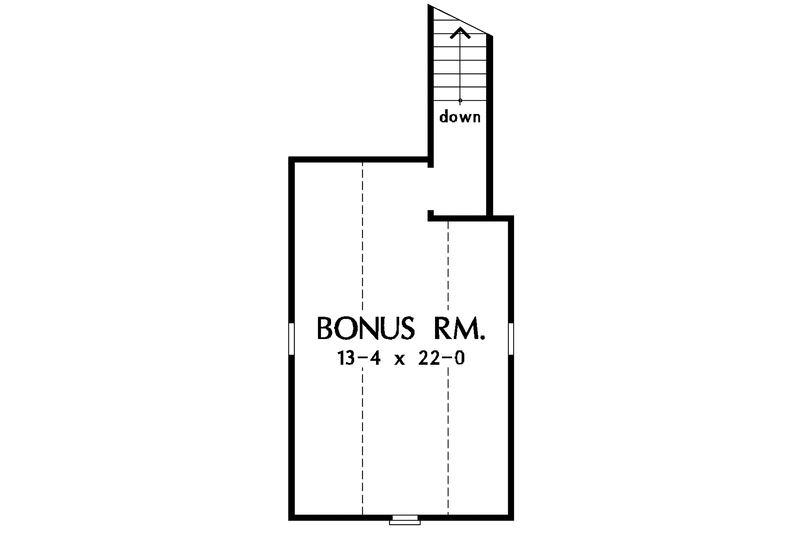 Home Plan - Floor Plan - Other Floor for Traditional House Plan #929-533 - 3 bed, 2 bath
