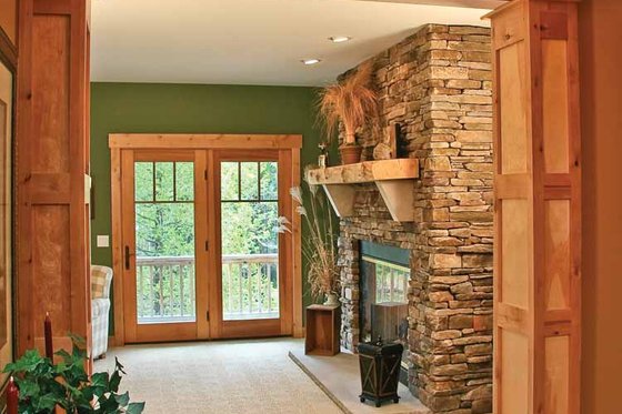 Interior - Family Room 2 for Craftsman House Plan #928-112 - 3 bed, 2.5 bath