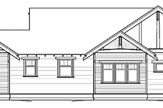 Exterior - Other Elevation for Craftsman House Plan #895-68 - 3 bed, 2.5 bath
