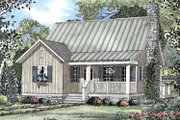 Craftsman Style House Plan - 2 Beds 2 Baths 1178 Sq/Ft Plan #17-3122 