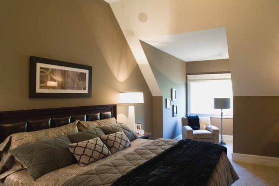 Interior - Master Bedroom 1 for European House Plan #928-180 - 3 bed, 3.5 bath