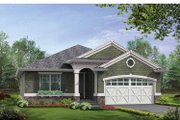 Craftsman Style House Plan - 3 Beds 2 Baths 1488 Sq/Ft Plan #132-530 
