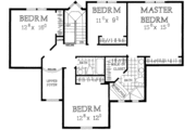 European Style House Plan - 4 Beds 2.5 Baths 2610 Sq/Ft Plan #72-461 