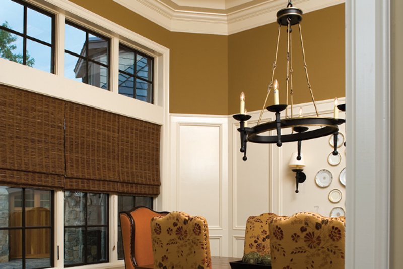 Architectural House Design - Interior - Dining Room for European House Plan #929-892 - 4 bed, 4 bath