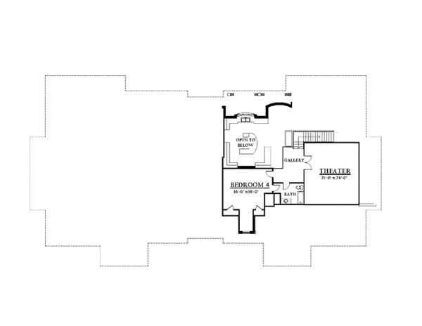Architectural House Design - Country Floor Plan - Upper Floor Plan #937-26