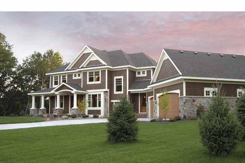 Home Plan - Exterior - Front Elevation 3 for Country House Plan #51-1121 - 4 bed, 3.5 bath