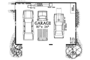 Traditional Style House Plan - 0 Beds 0 Baths 900 Sq/Ft Plan #72-256 