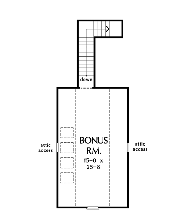 Architectural House Design - Ranch Floor Plan - Other Floor Plan #929-1002