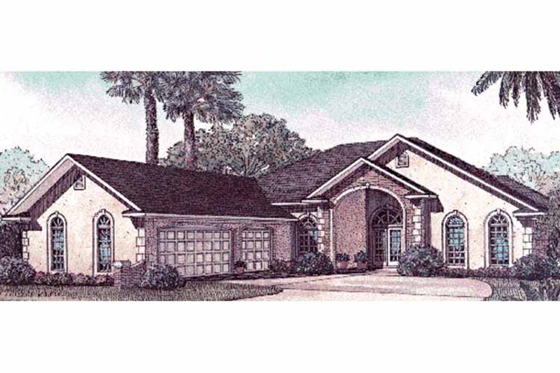 Dream House Plan - Exterior - Front Elevation 3 for European House Plan #17-3033 - 4 bed, 3.5 bath