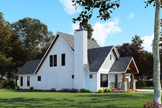 Exterior - Other Elevation for Craftsman House Plan #923-169 - 3 bed, 2.5 bath