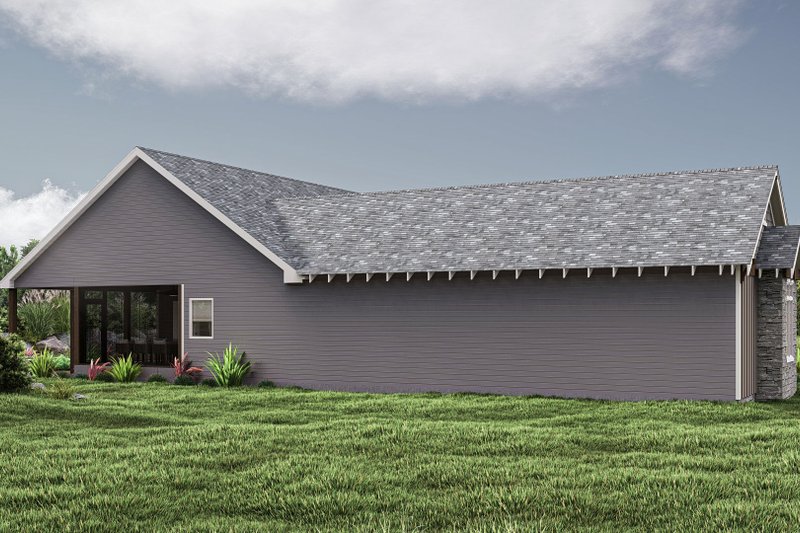 Dream House Plan - Exterior - Other Elevation 2 for Craftsman House Plan #455-301 - 3 bed, 2.5 bath