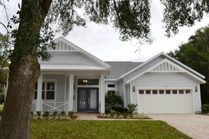 Colonial Exterior - Front Elevation Plan #1058-148