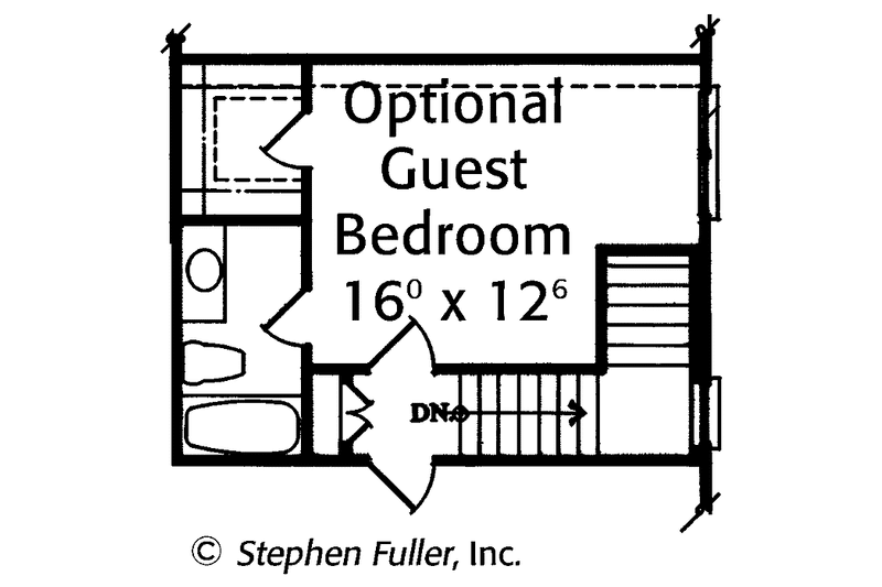 Dream House Plan - Floor Plan - Upper Floor for Country House Plan #429-433 - 3 bed, 2.5 bath