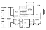 Craftsman Style House Plan - 4 Beds 3.5 Baths 3155 Sq/Ft Plan #48-813 