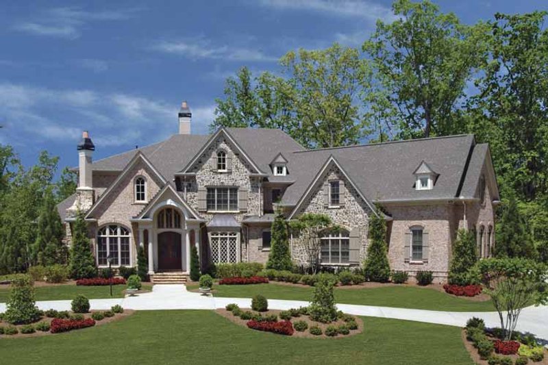 Dream House Plan - European Exterior - Front Elevation Plan #54-326