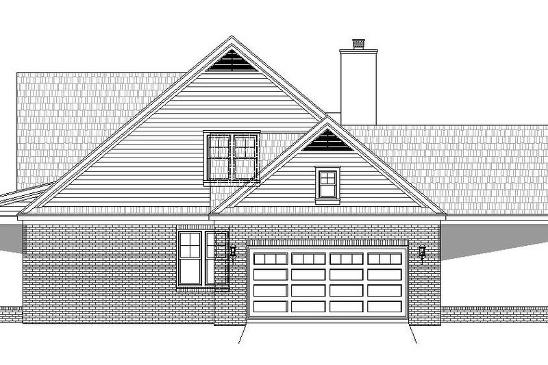 House Plan Design - Exterior - Other Elevation 1 for Country House Plan #932-278 - 3 bed, 2 bath