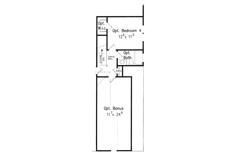 Dream House Plan - Floor Plan - Upper Floor for Traditional House Plan #927-668 - 3 bed, 2.5 bath