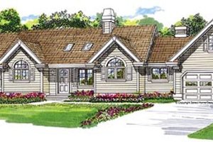 Traditional Exterior - Front Elevation Plan #47-333