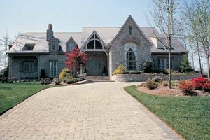 Dream House Plan - Exterior - Front Elevation for Country House Plan #453-241 - 5 bed, 5 bath