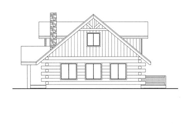 Home Plan - Log Floor Plan - Other Floor Plan #117-824