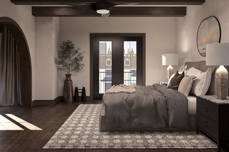 Architectural House Design - Interior - Master Bedroom 1 for Victorian House Plan #455-376 - 3 bed, 2.5 bath