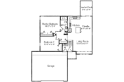 Traditional Style House Plan - 2 Beds 1 Baths 1012 Sq/Ft Plan #49-127 