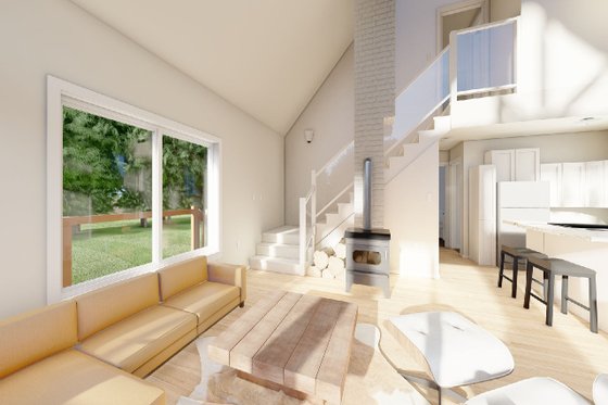 Interior - Other for Country House Plan #126-248 - 2 bed, 2 bath