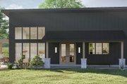 Barndominium Style House Plan - 2 Beds 2 Baths 1543 Sq/Ft Plan #455-405 Exterior 