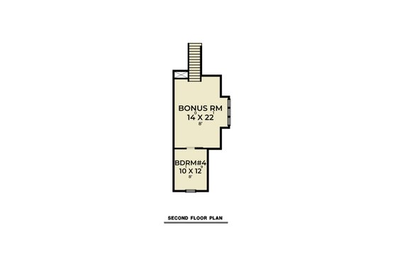 Floor Plan - Upper Floor for Farmhouse House Plan #1070-129 - 4 bed, 3.5 bath