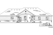 Traditional Style House Plan - 5 Beds 3.5 Baths 1837 Sq/Ft Plan #5-247 