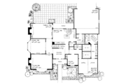 Traditional Style House Plan - 4 Beds 3.5 Baths 3542 Sq/Ft Plan #72-384 