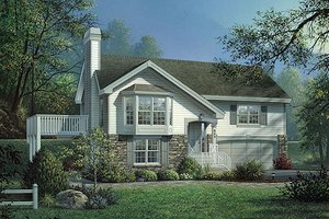 Traditional Exterior - Front Elevation Plan #57-334