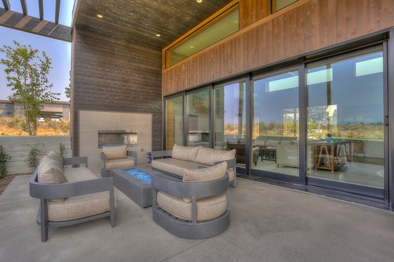 Exterior - Outdoor Living for Modern House Plan #892-26 - 3 bed, 3.5 bath