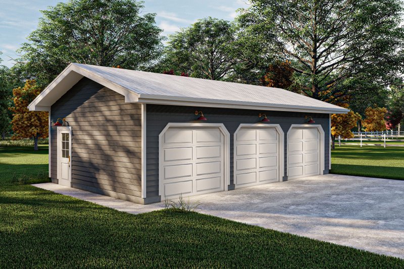 House Design - Traditional Exterior - Front Elevation Plan #455-455